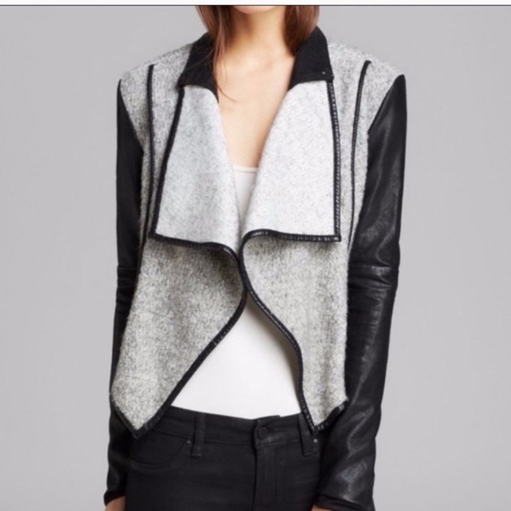 Blank NYC MOTO vegan Leather jacket